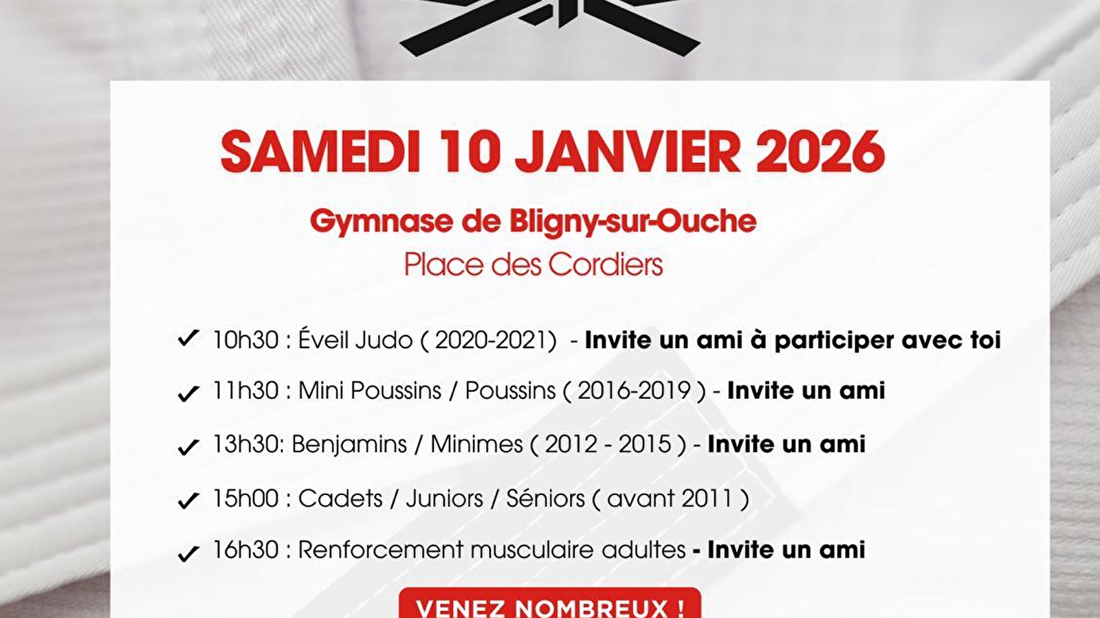 Judo Party-Bligny sur Ouche