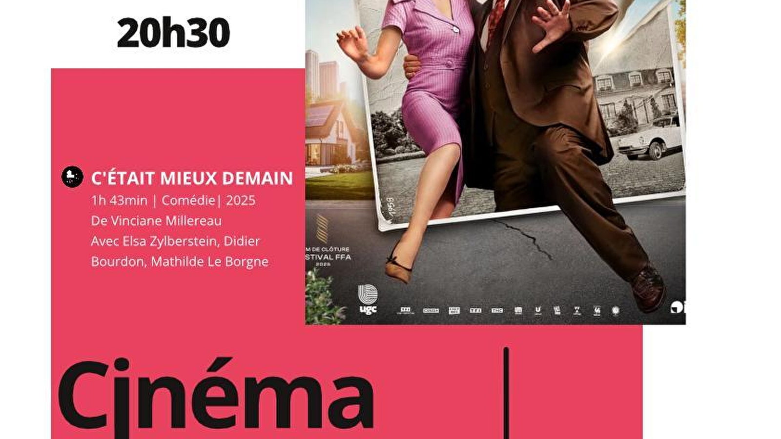 Cinéma 'C'était mieux demain'- Bligny sur Ouche