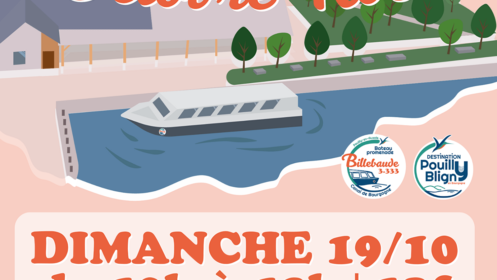 Croisière 'P'tit déj'- Spéciale Octobre rose à Pouilly-en-Auxois