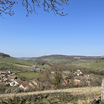 Point de vue sur les hauteurs de Crugey - CRUGEY