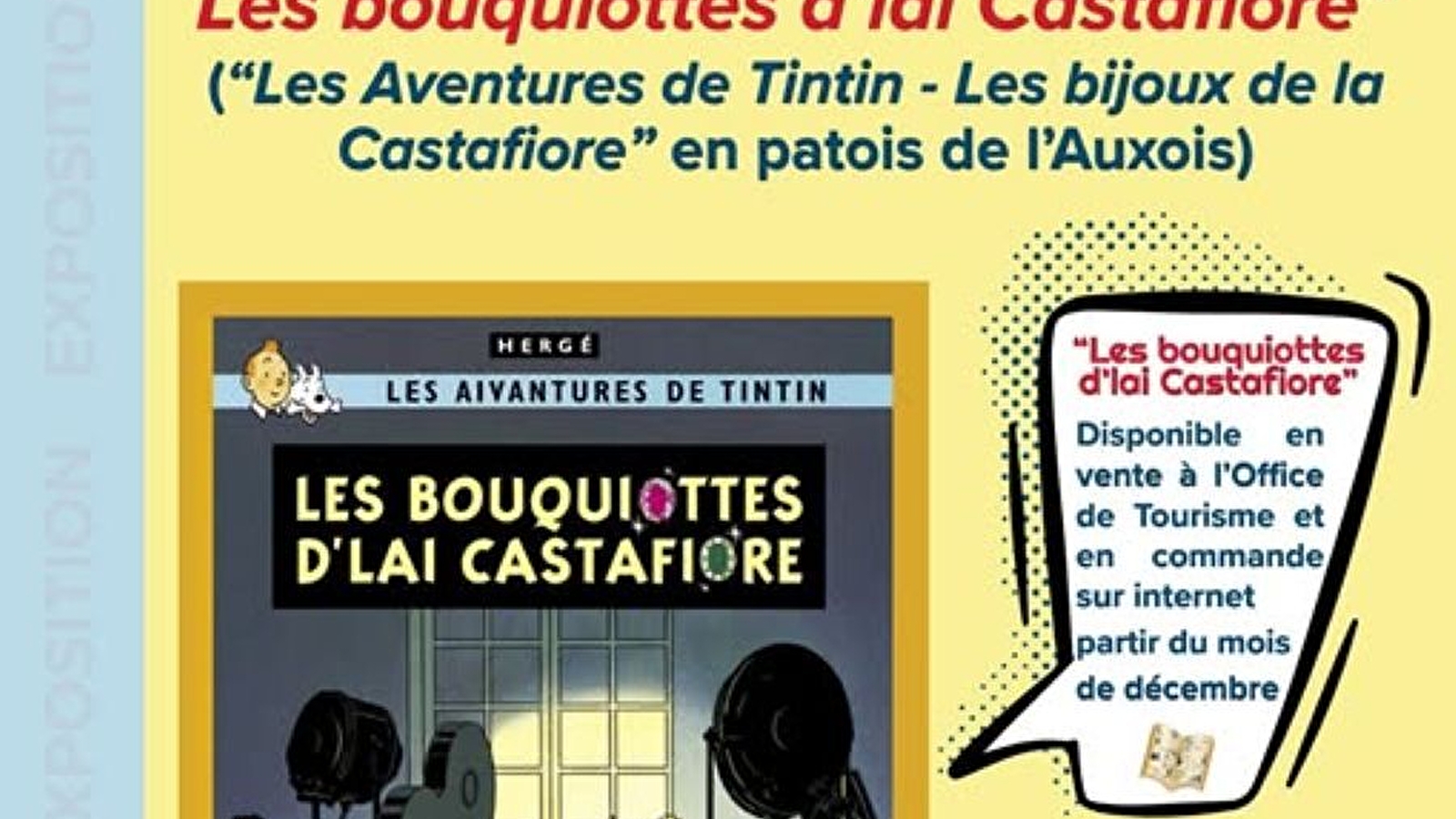 Exposition bande-dessinée 'Les Bouquiottes d'lai Castafiore' - Pouilly-en-Auxois