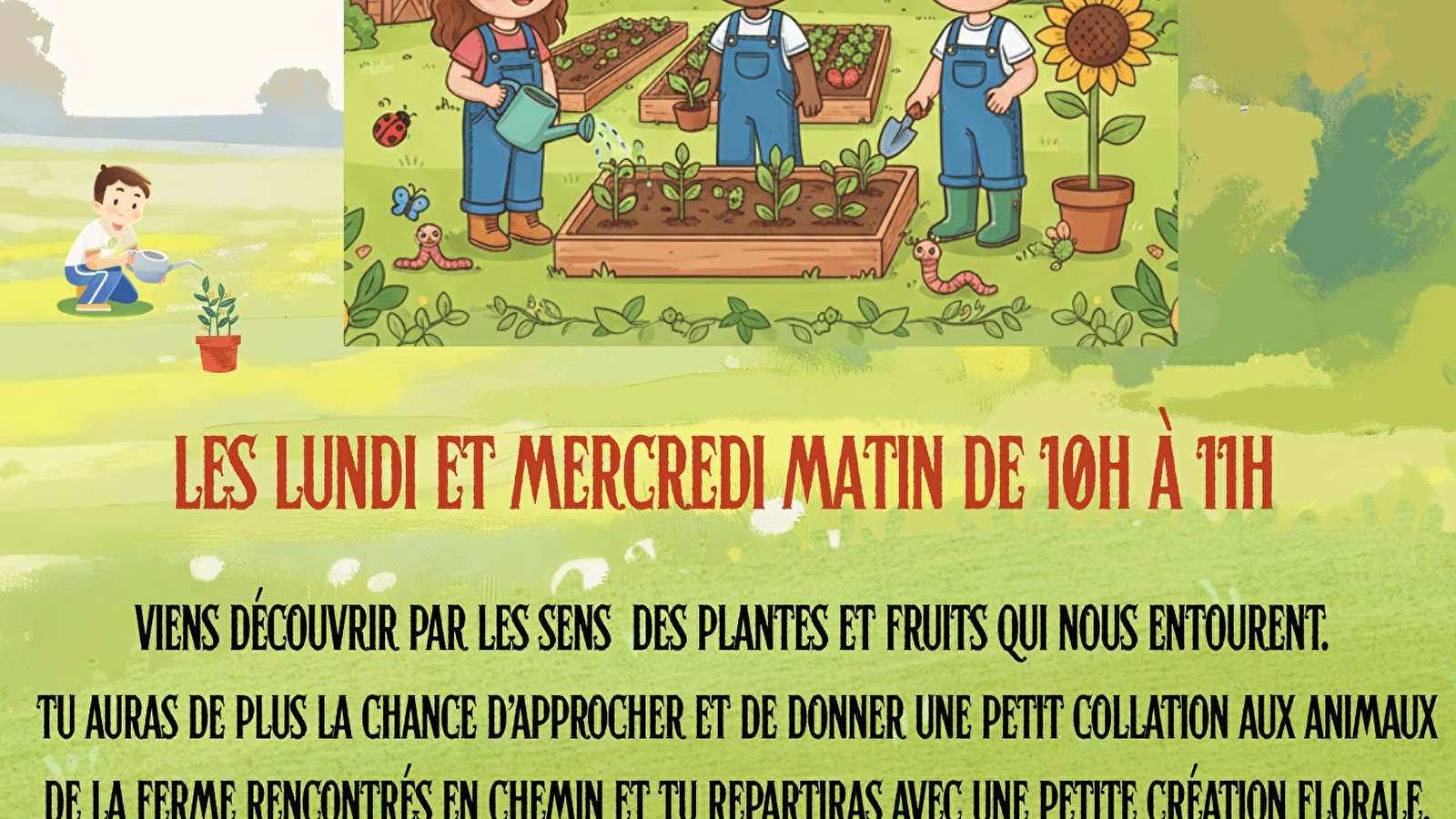 Atelier petit jardinier- Pouilly en Auxois