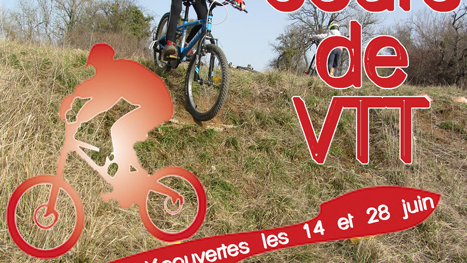 Séances découvertes cours de VTT