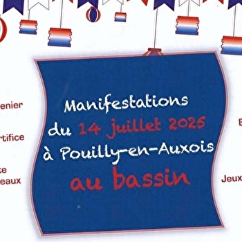 14 juillet à Pouilly en Auxois - POUILLY-EN-AUXOIS