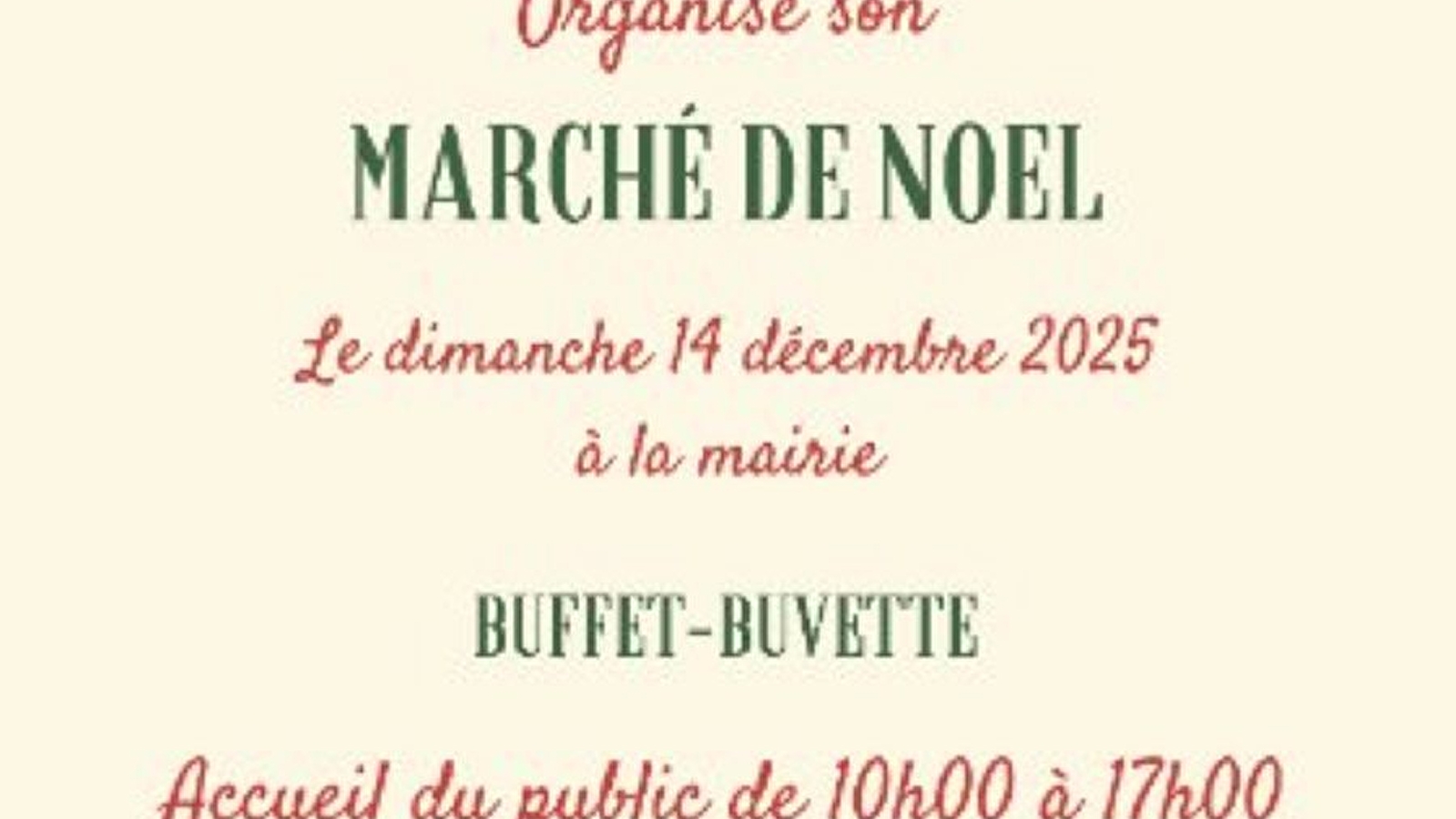 Marché de Noël -Eguilly