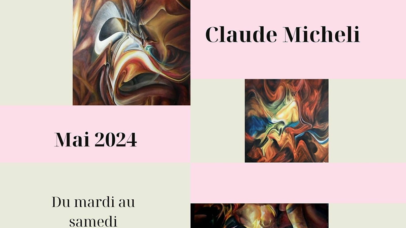 Exposition 'Modulations' de Claude Micheli