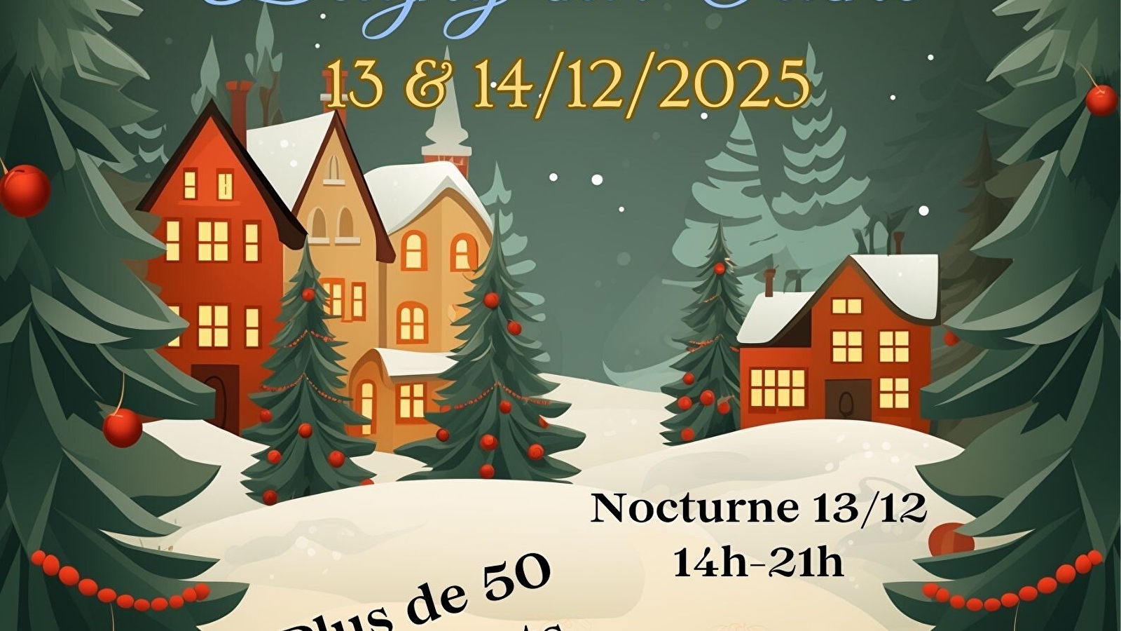 31 e marché de Noël de Bligny-sur-Ouche