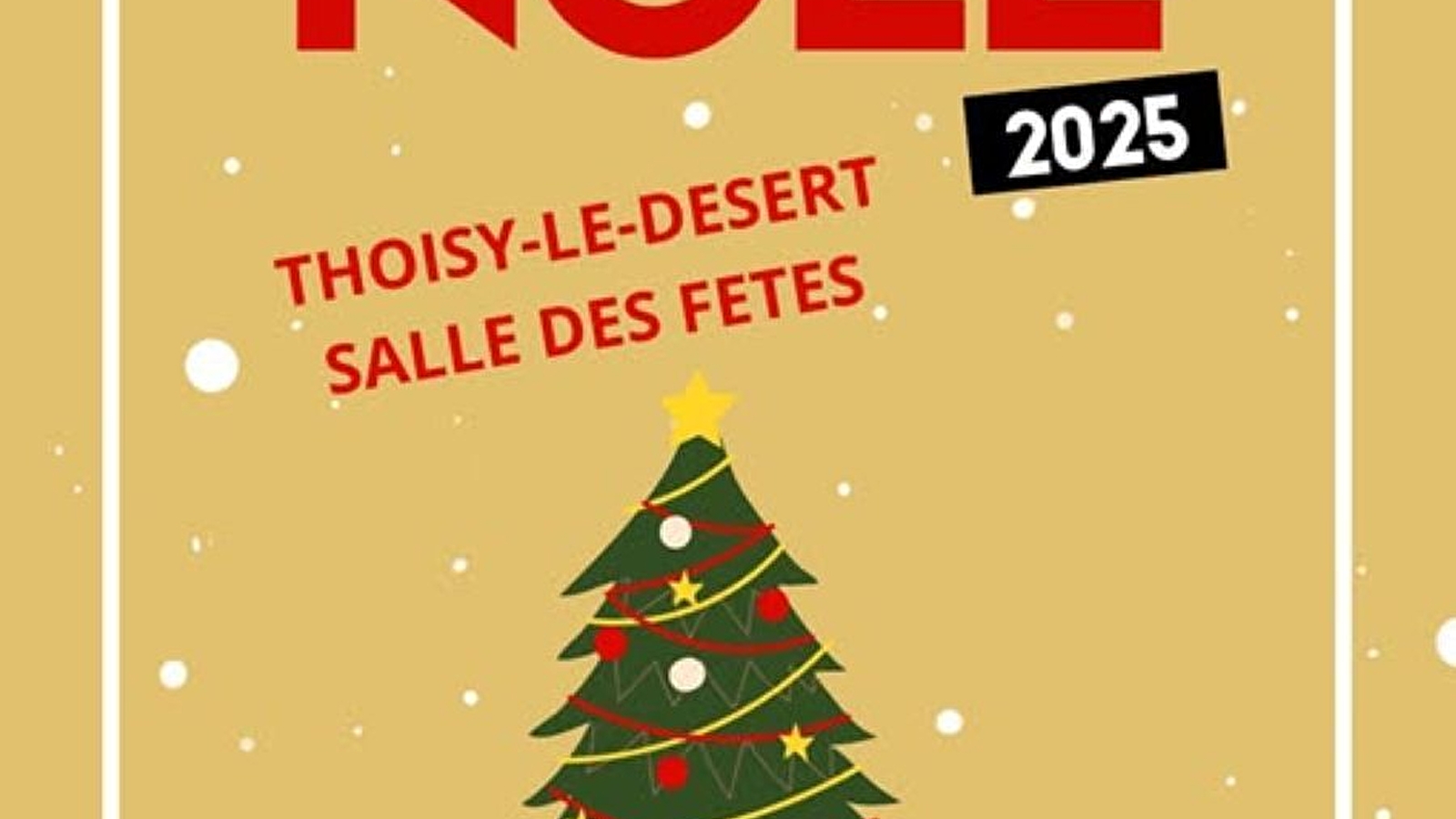 Marché de noël- Thoisy le Désert