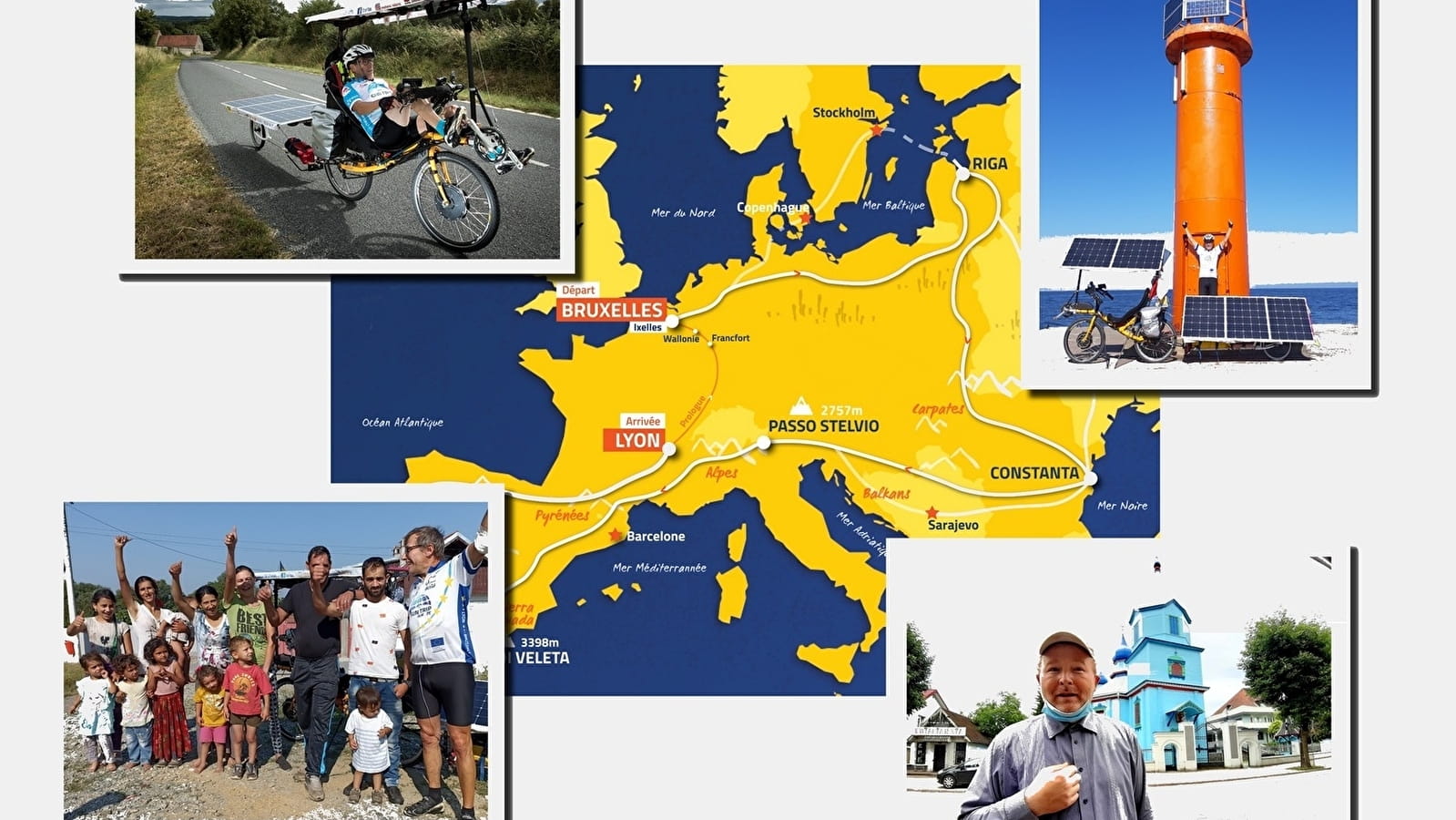Voyage en vélo solaire