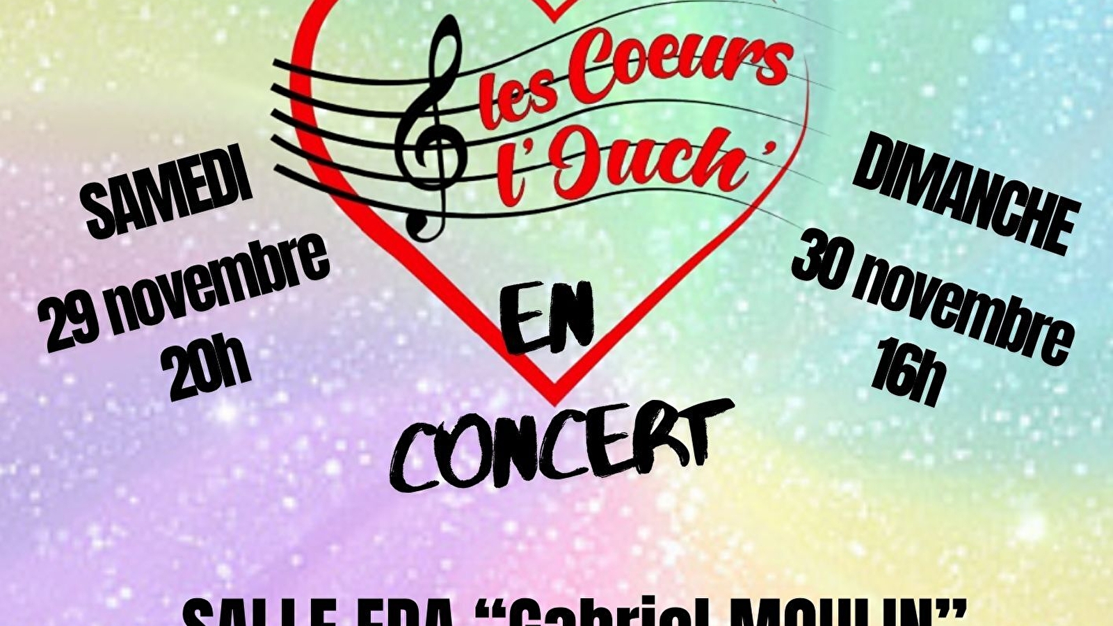 Les Coeurs l'Ouch' en concerts pour le Téléthon- Bligny sur Ouche