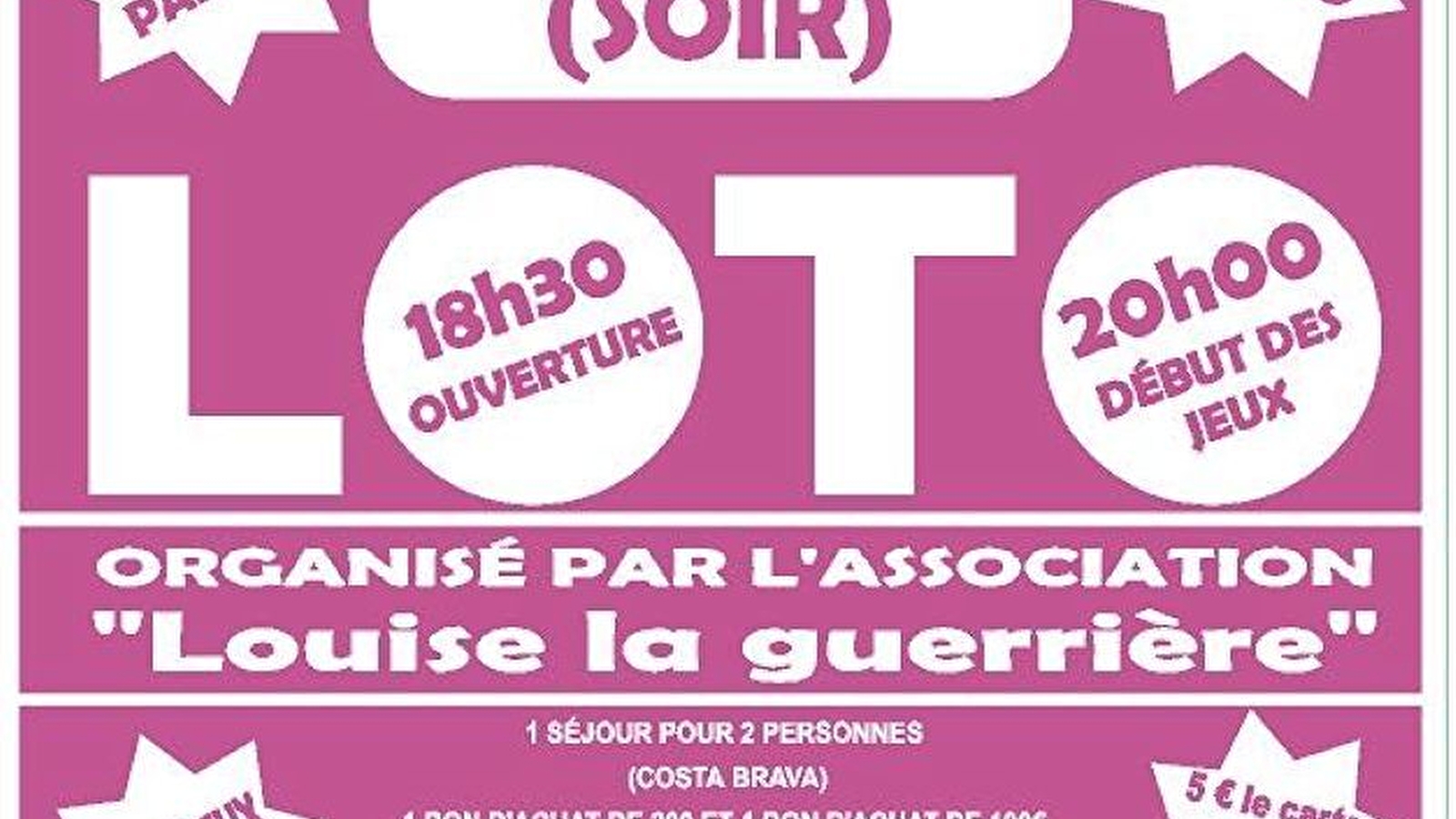 Loto- Pouilly en Auxois