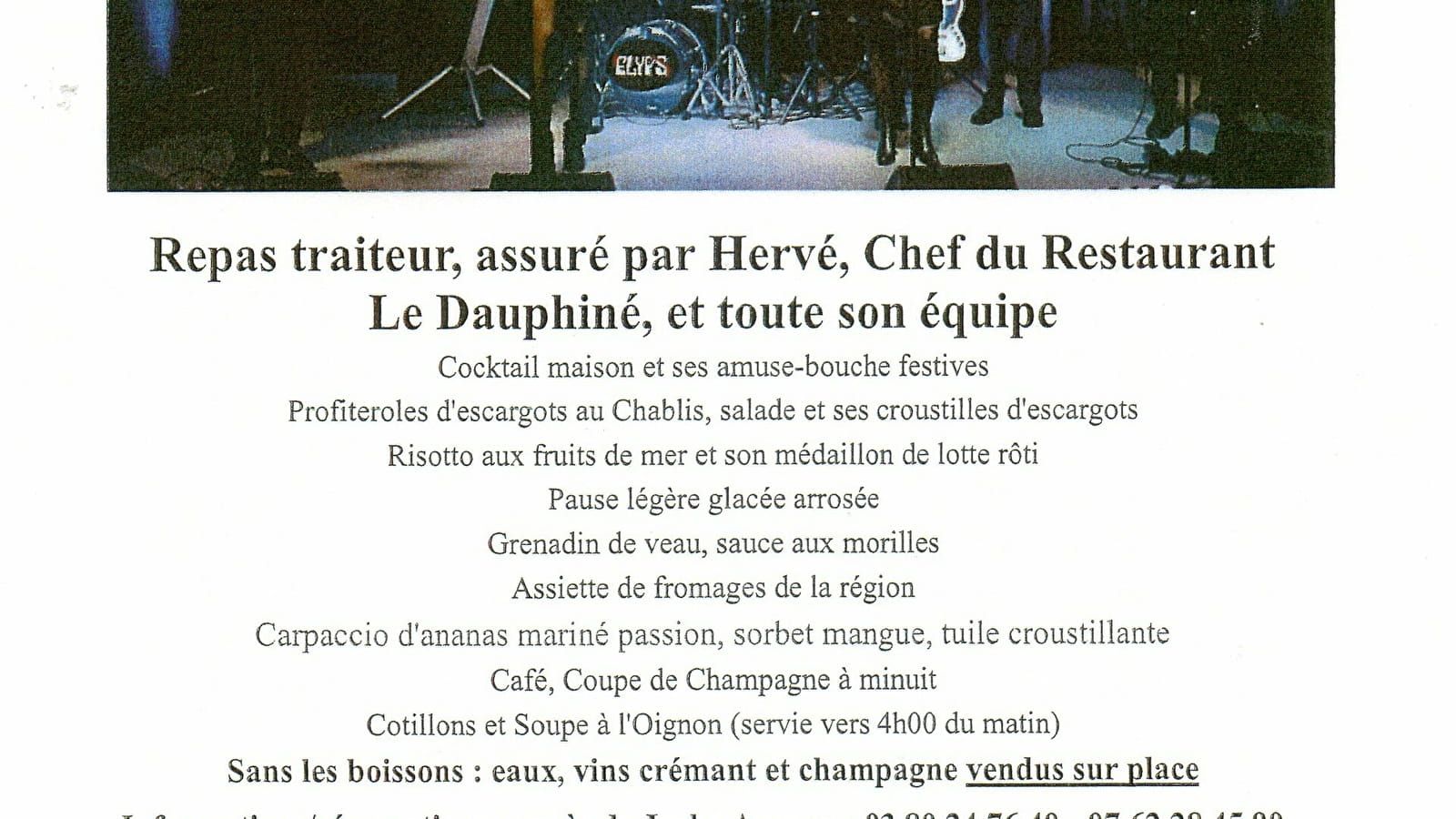 Réveillon du 31 Décembre