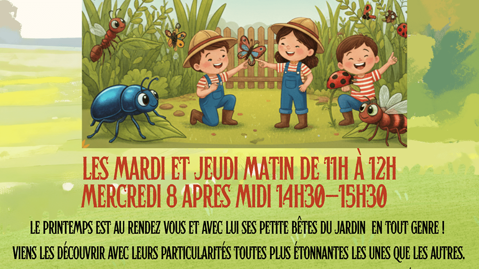 Atelier les petites bêtes- Pouilly en Auxois