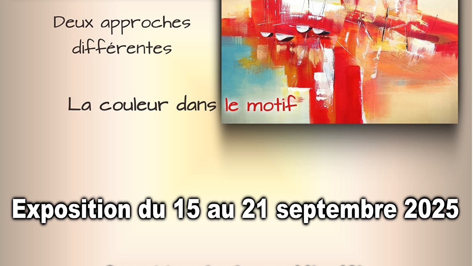 Exposition peintures- Châteauneuf