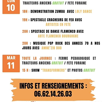 Foire d'Automne- Pouilly en Auxois