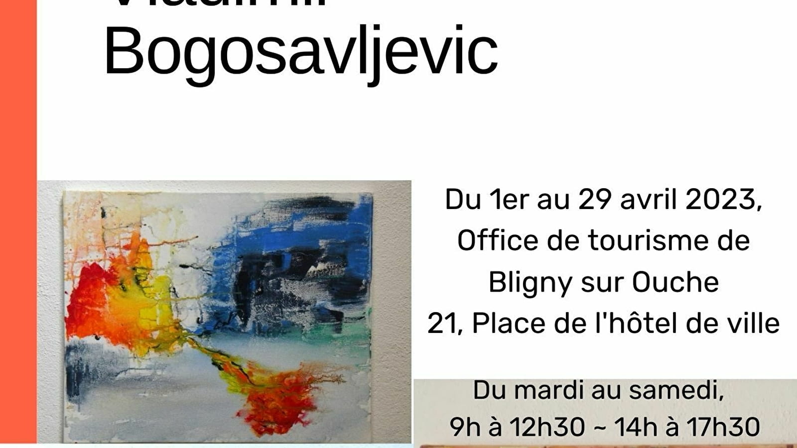 Exposition de peintures