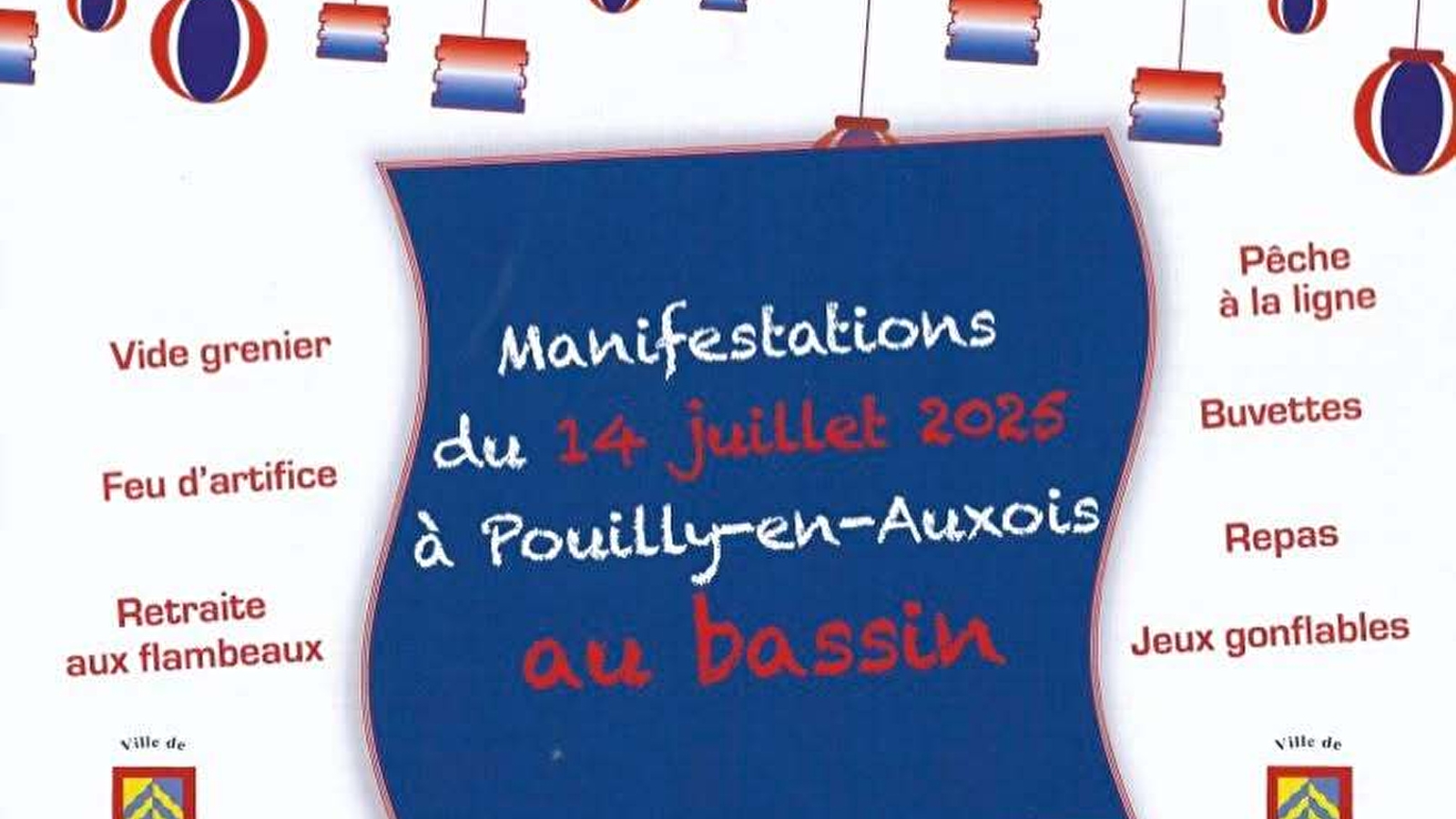 14 juillet à Pouilly en Auxois