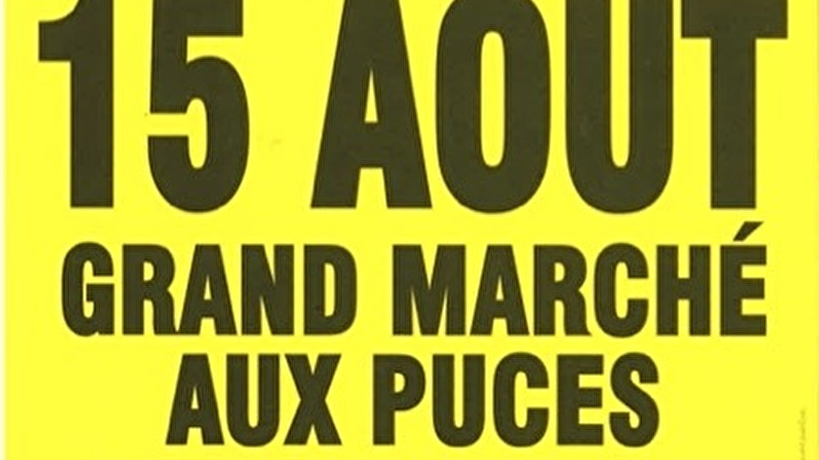 Marché aux puces