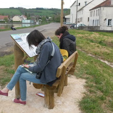 Sentier créatif 'Dessine-moi le canal de Bourgogne'